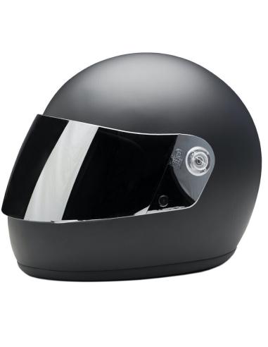 INTEGRAL HELMET THE VILLAIN & CO BY IGUANA CUSTOM-BLACK MATE