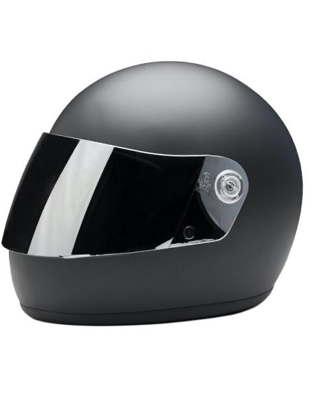 INTEGRAL HELMET THE VILLAIN & CO BY IGUANA CUSTOM-BLACK MATE