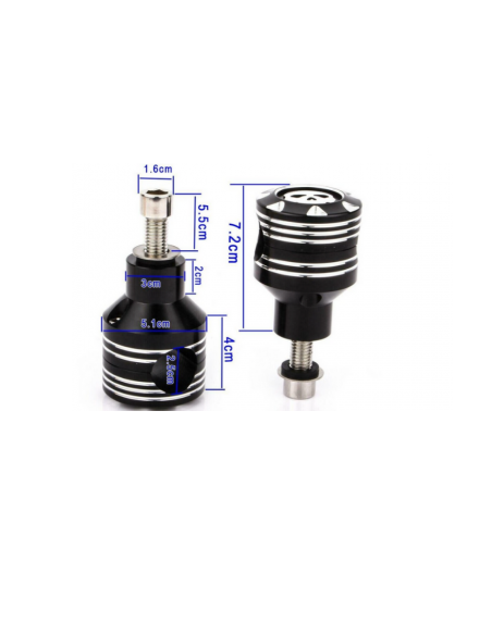 SKULL BLACK CONTRAST RISERS 5CM