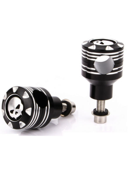 Comprar Torretas Skull Negra Contrast 5Cm a precio de oferta