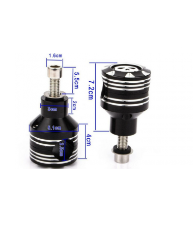 Comprar Torretas Skull Cromo 5Cm a precio de oferta