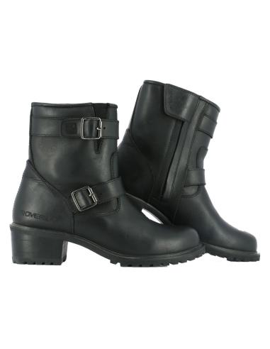 Acquista Stivaletti Overlap Biker da Donna Neri a prezzo scontato