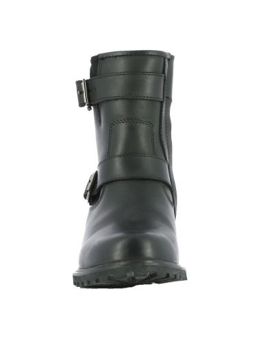 Acquista Stivaletti Overlap Biker da Donna Neri a prezzo scontato