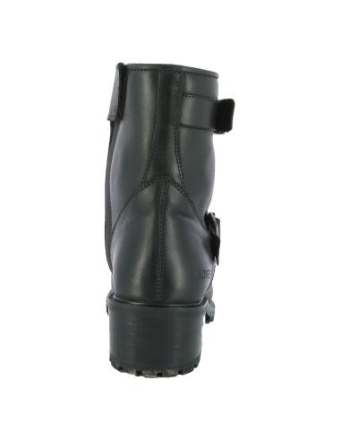 Acquista Stivaletti Overlap Biker da Donna Neri a prezzo scontato