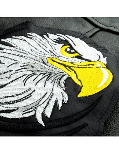 PATCH TÊTE D'AIGLE 20 X 18 CM MOYEN