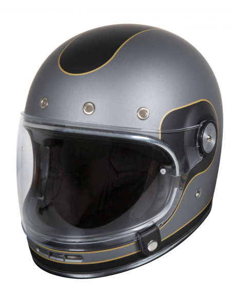Acquista Casco Integrale Retrò Origin Advance Grey Black a prezzo scontato