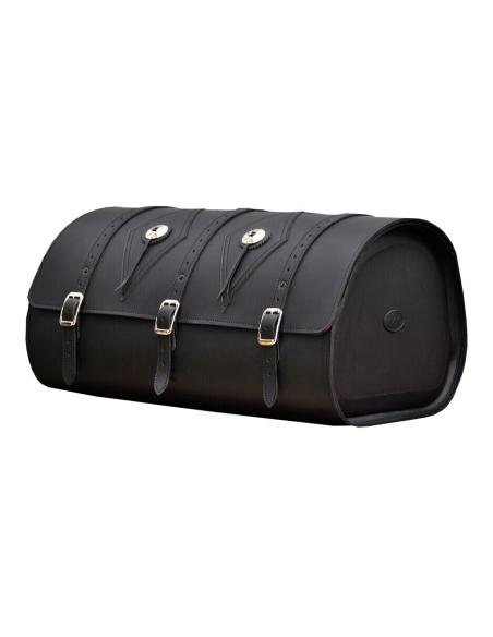 COFFRE EN CUIR RENFORCÉ "BIG FOOT" BASIC POUR DEUX CASQUES