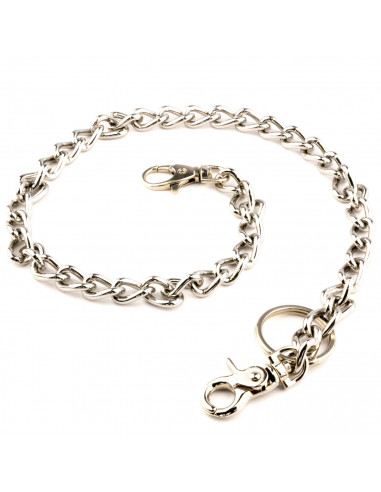 CHROME PLATED CHAIN FOR WALLET 50 CM