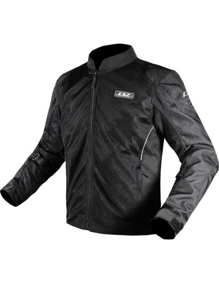 JAQUETA DE VERÃO PRETA LS2 AIRY EVO MAN