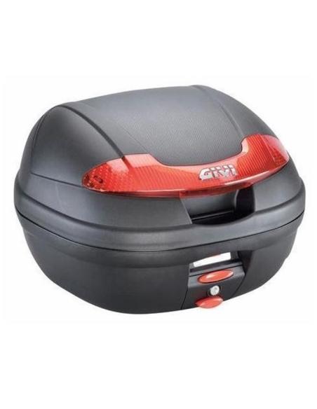 Coffre Givi E340N Vision Monolock Catadryoptic Rouge
