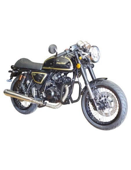 Comprar Defensa Motor Ajs Cadwell Clubmann Negro 30Mm a precio de oferta