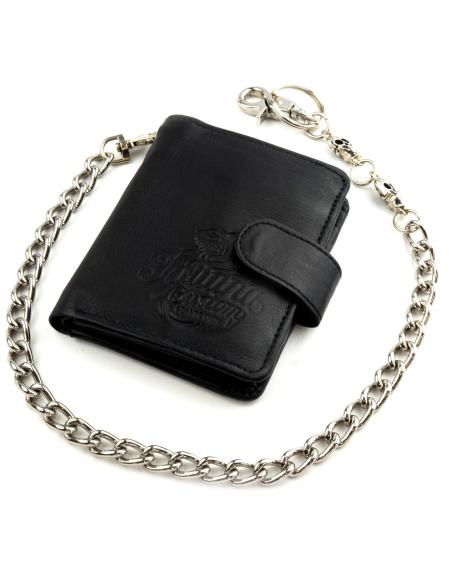 Leather Wallet With Clasp Iguana Custom Collection