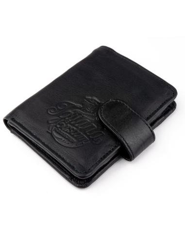 PORTEFEUILLE EN CUIR AVEC FERMOIR IGUANE COLLECTION PERSONNALISÉE