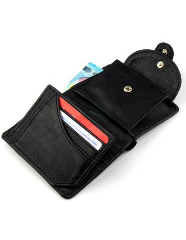 Leather Wallet With Clasp Iguana Custom Collection