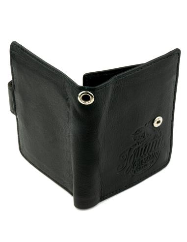 Leather Wallet With Clasp Iguana Custom Collection