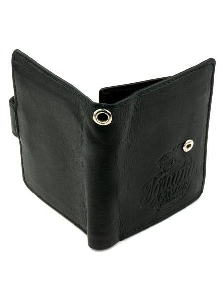 PORTEFEUILLE EN CUIR AVEC FERMOIR IGUANE COLLECTION PERSONNALISÉE