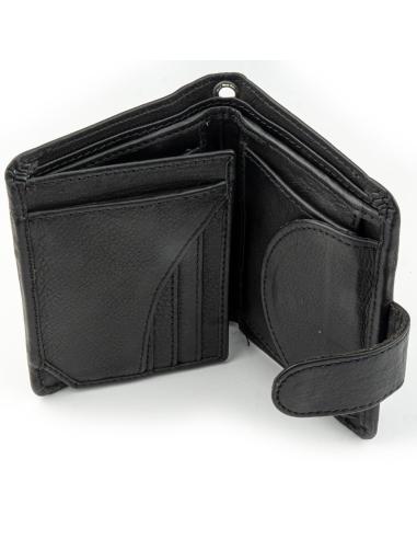 PORTEFEUILLE EN CUIR AVEC FERMOIR IGUANE COLLECTION PERSONNALISÉE