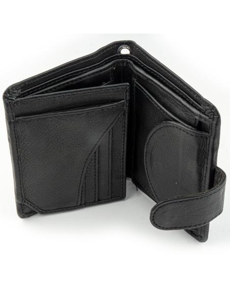 PORTEFEUILLE EN CUIR AVEC FERMOIR IGUANE COLLECTION PERSONNALISÉE