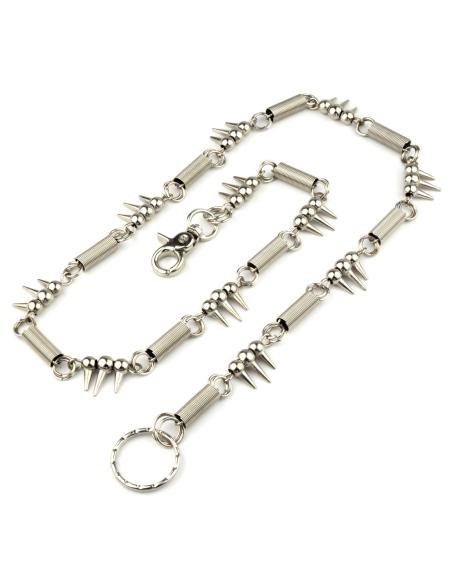 Comprar Cadena Cartera Con Pinchos Y Muelles De Metal a precio de oferta