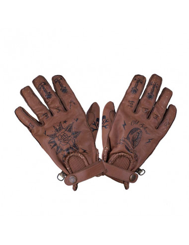 BYCITY SECOND SKIN TATTOO II BROWN GLOVES