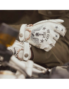 GUANTI BYCITY SECOND SKIN TATTOO II BIANCHI 2