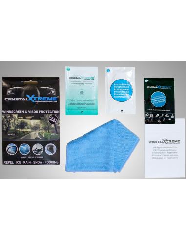 TRAITEMENT ANTI SOLEIL ET PLUIE CRYSTALXTREME POUR PARE-BRISE ET VISOR