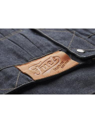 Acquista Giacca di Jeans con Protezioni Greasy di Fuel a prezzo scontato