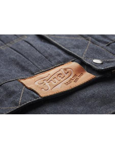 Acquista Giacca di Jeans con Protezioni Greasy di Fuel a prezzo scontato