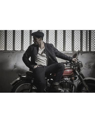 Acquista Giacca di Jeans con Protezioni Greasy di Fuel a prezzo scontato