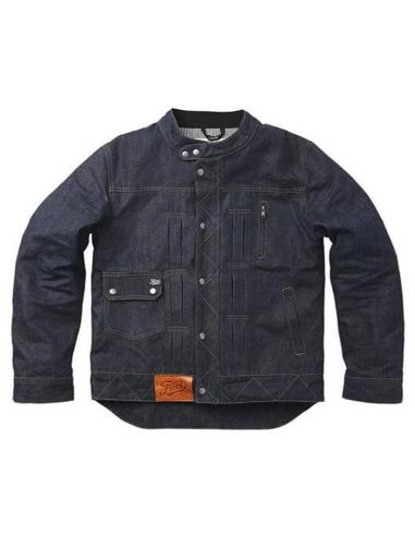 Acquista Giacca di Jeans con Protezioni Greasy di Fuel a prezzo scontato
