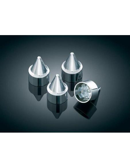 STILETTO ROCKER BOX BOLT COVERS HD TWIN CAM 99-12 (4PC)