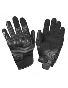 GUANTI ESTIVI IN PELLE TRAFORATA TOKIO NERI DI BY CITY