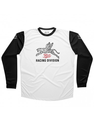 JERSEY RACING DIVISION WHITE FUEL JERSEY