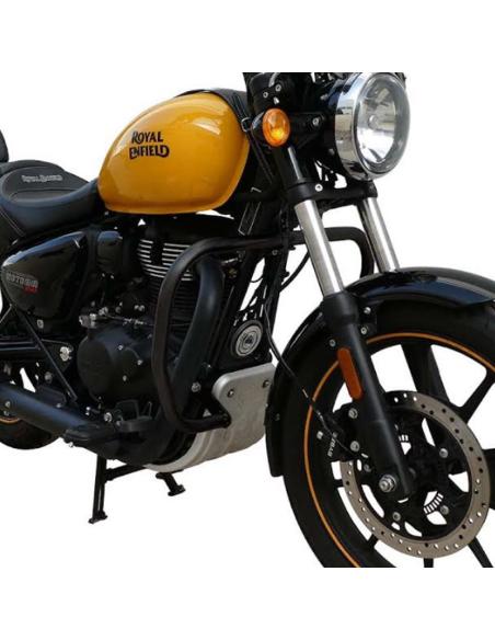 Comprar Defensa Negra Royal Enfield Meteor 350 30Mm a precio de oferta