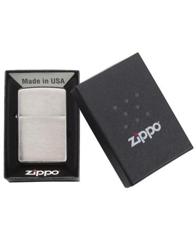 Briquet Zippo Armor Chrome Brossé | Prix Promo