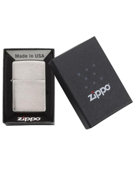 ISQUEIRO ZIPPO ARMOR CROMADO ESCOVADO