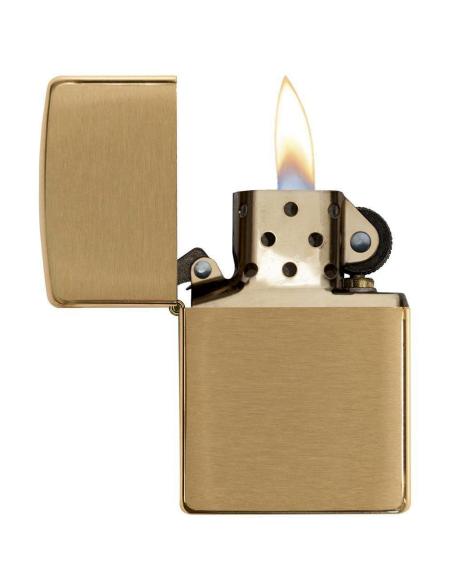 Comprar Mechero Zippo Latón Cepillado Armor a precio de oferta