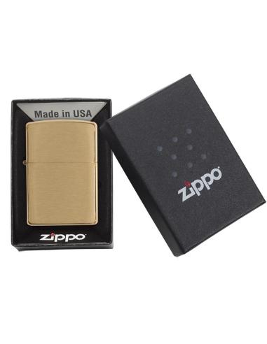 Comprar Mechero Zippo Latón Cepillado Armor a precio de oferta