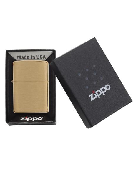 Comprar Mechero Zippo Latón Cepillado Armor a precio de oferta