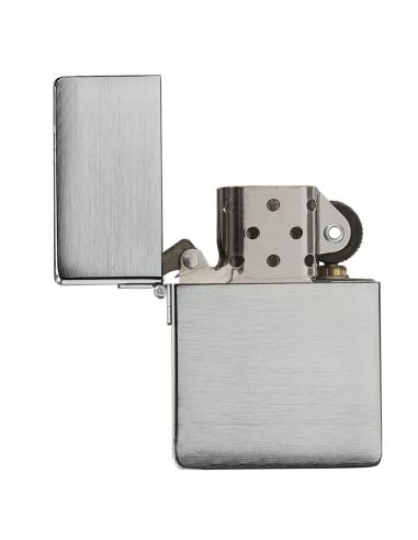 BRIQUET ZIPPO 1935 RÉPLIQUE CHROME BROSSÉ CLASSIQUE
