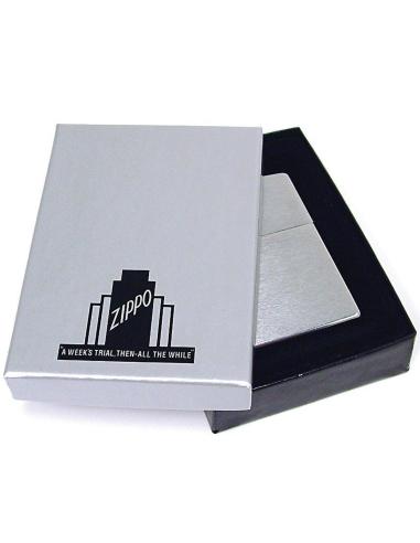 ISQUEIRO REPLICA 1941 ZIPPO CROMADO ESCOVADO