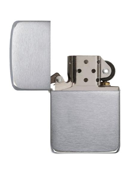 ISQUEIRO REPLICA 1941 ZIPPO CROMADO ESCOVADO