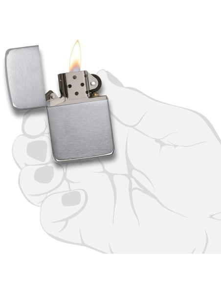 Comprar Encendedor Replica 1941 Zippo Cromo Cepillado a precio de oferta