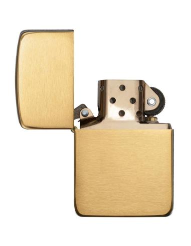 Isqueiro 1941 Réplica Em Latão Escovado De Zippo