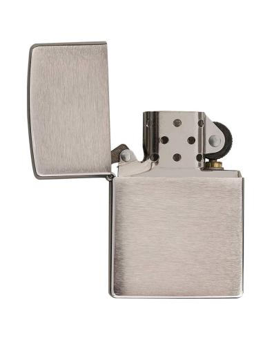 Briquet Zippo Chrome Brossé | Prix Promo