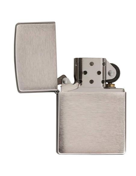 ISQUEIRO ZIPPO CROMADO ESCOVADO