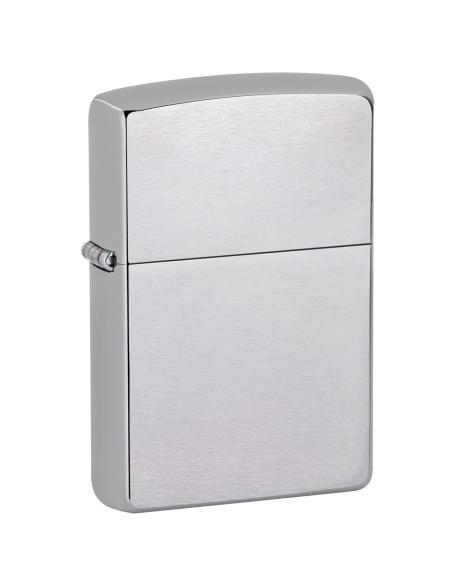 Briquet Zippo Chrome Brossé | Prix Promo