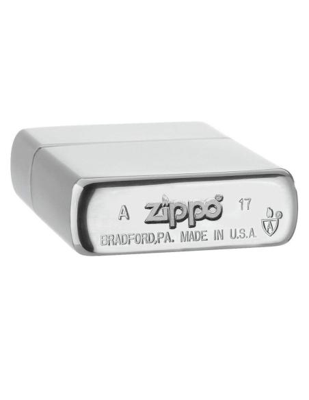 Briquet Zippo Armor Chrome Brossé | Prix Promo