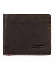CARTEIRA HORIZONTAL BIFOLD MOCHA ZIPPO