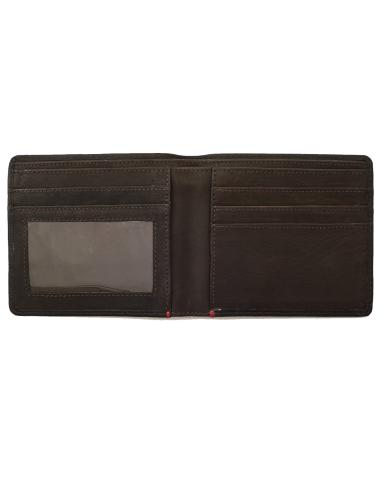 PORTEFEUILLE HORIZONTAL BIFOLD MOKA ZIPPO